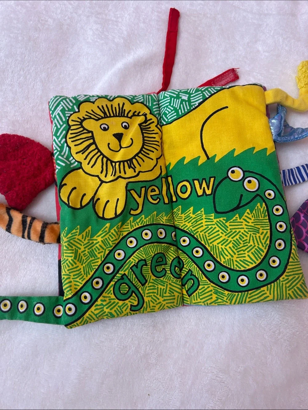 Jellycat bright fabric